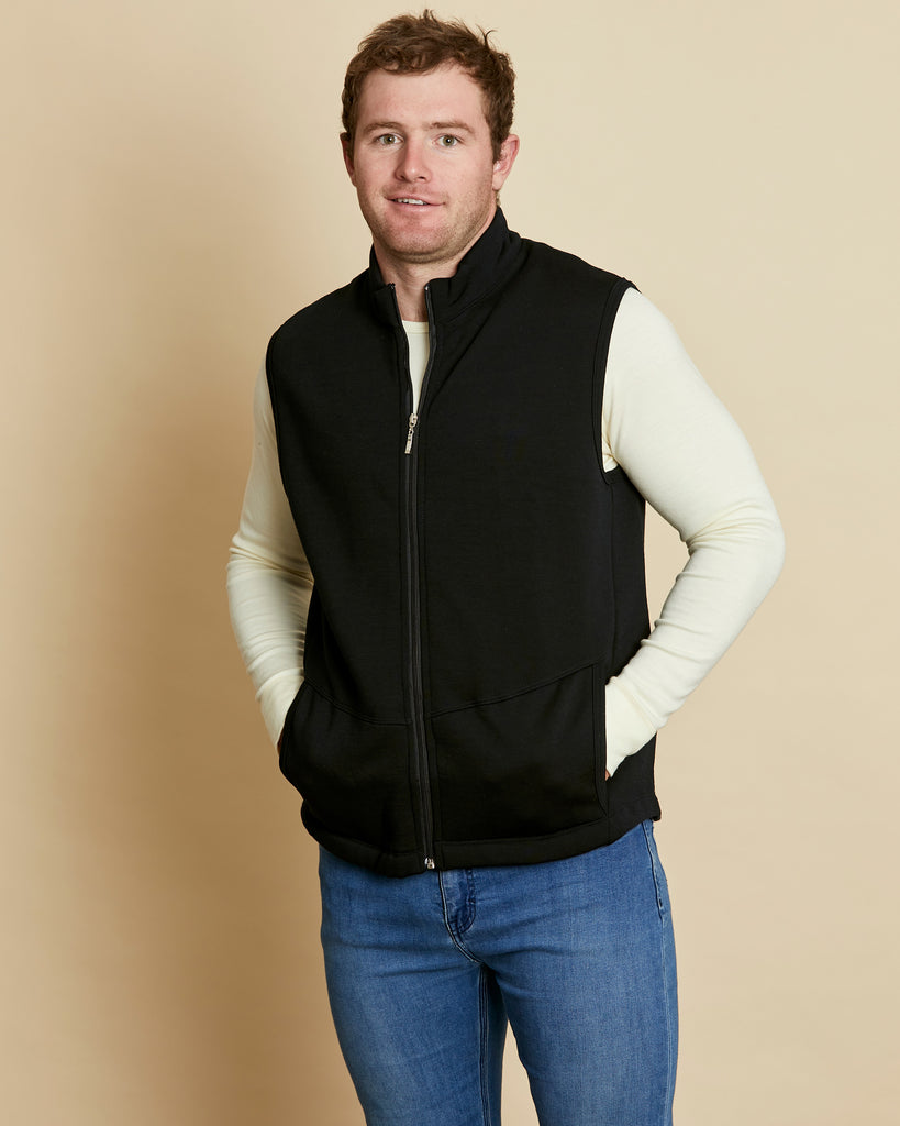 Australian Merino Wool Vest for men – Woolerina
